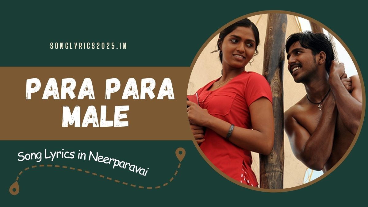 Para Para Male Song Lyrics in Neerparavai