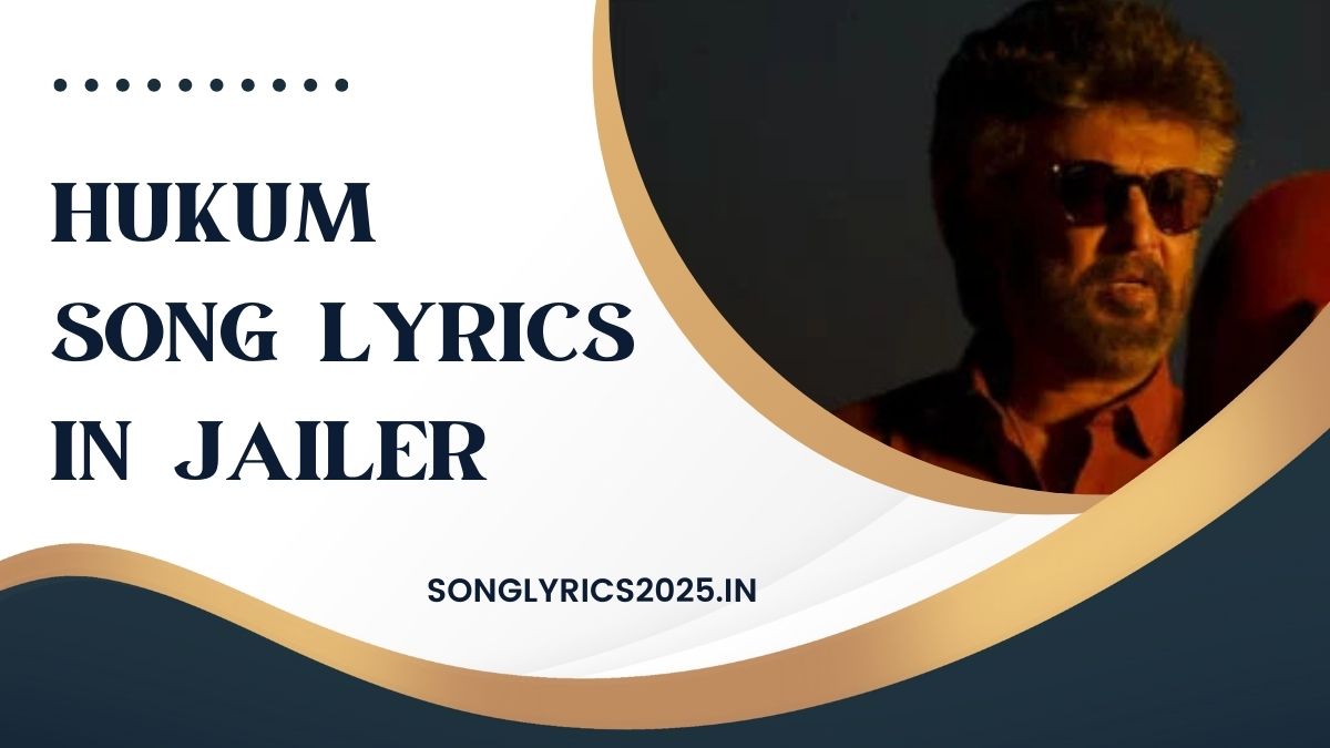 Download Hukum Thalaivar Alappara Song Lyrics in Jailer